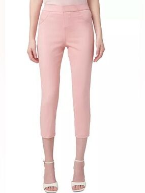 Hue Women's Mid-Rise Pull-On Denim Capri Leggings